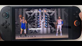 Golden State Warriors vs New York Knicks | Nintendo Switch 2 Gameplay | NBA 2K26