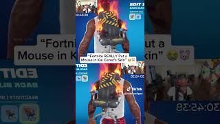 Fortnite Really Put a Mouse in Kai Cenat's Skin