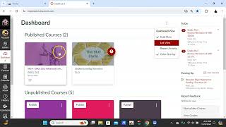 Canvas Login and Quick Overview