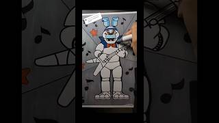 Satisfying Coloring Page - FNAF - Glamrock Bonnie