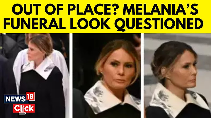 Jimmy Carter Funeral | Melania's Outfit At Carter's Funeral Sparks Buzz Online | Trump News | N18G