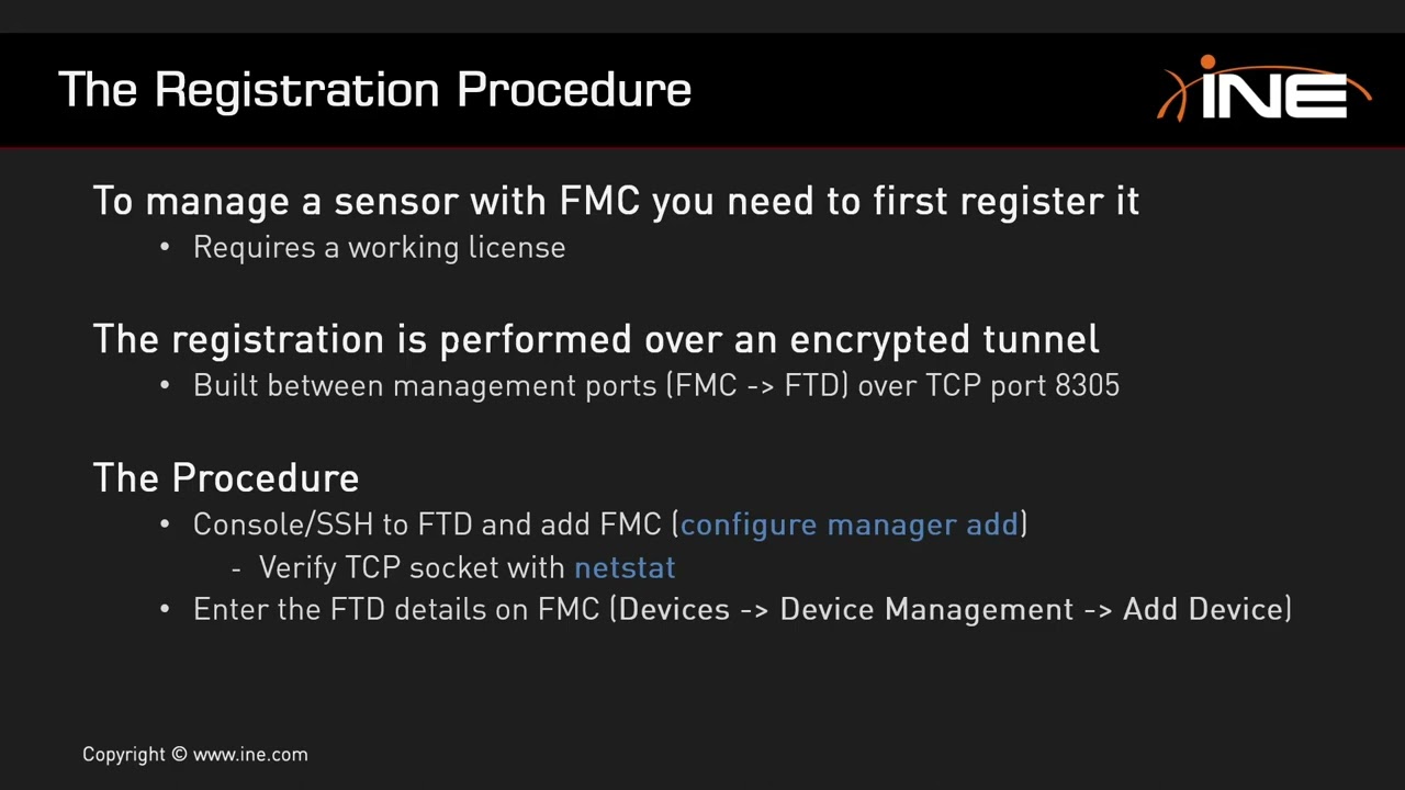 FTD Registration CCNP Security 300-710 | FTD Next Generation Firewall | Class 03