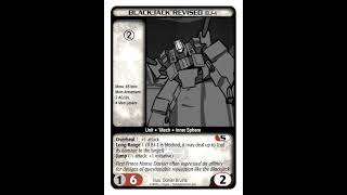 BattleTech TCG Blackjack BJ-1 Animated Card | feat. a scene from MechWarrior: Revival by D.C. Bruins