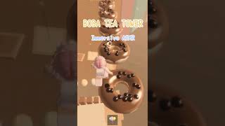Boba Tea Tower - Immersive ASMR (See full video) #asmr #roblox #relaxing #lofi #fyp
