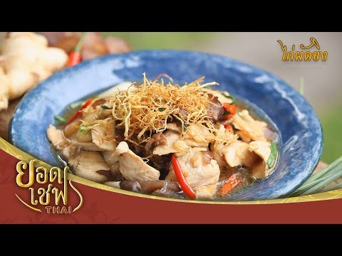 ไก่ผัดขิง I ยอดเชฟไทย (Yord Chef Thai) 23-09-18