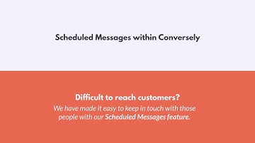 Scheduled Messages