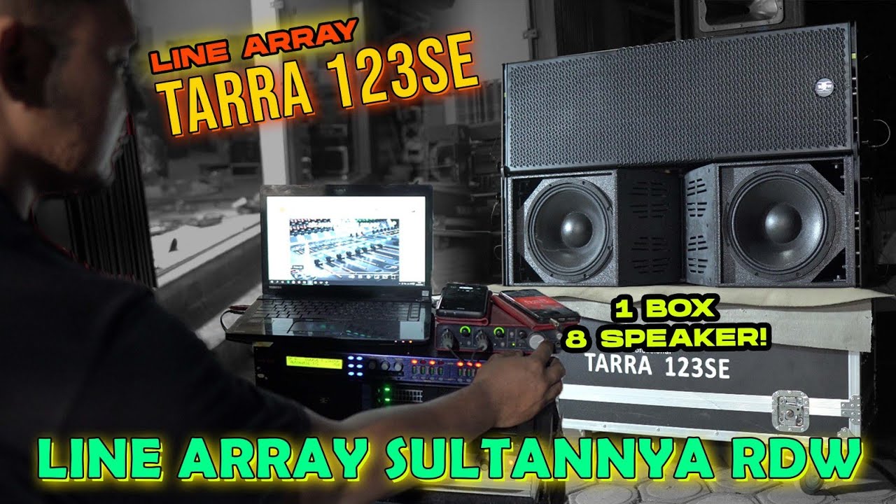 RIVIEW LINE ARRAY TARA123SE 🔥 1BOX 8 SPEAKER  SULTAN TENAN KIHH