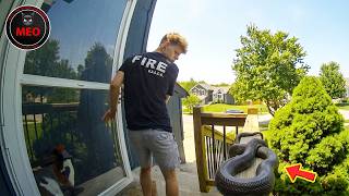 Incredible Moments Caught on Camera | Moments Filmed Seconds Before Disasters (286)