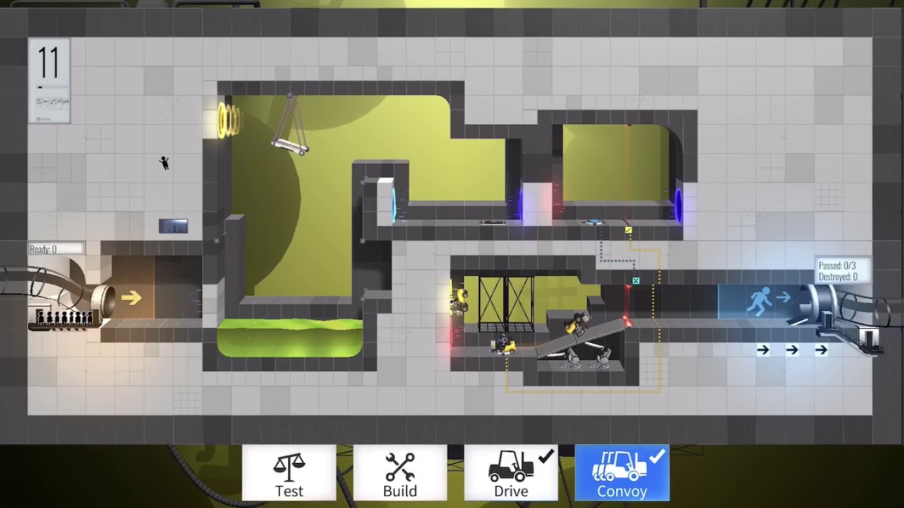 Bridge Constructor Portal Proficiency DLC #11: $2500 - YouTube