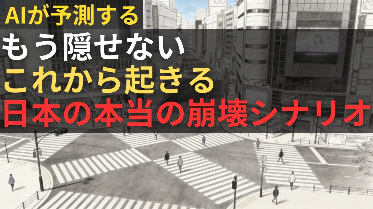 もう隠せない、これから起きる“日本の本当の崩壊シナリオ”