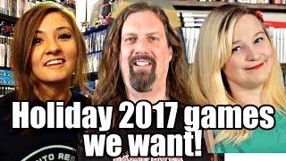 NEW HOLIDAY 2017 Games We REALLY, REALLY Want! (PS4/XBOX One/Switch/PC)