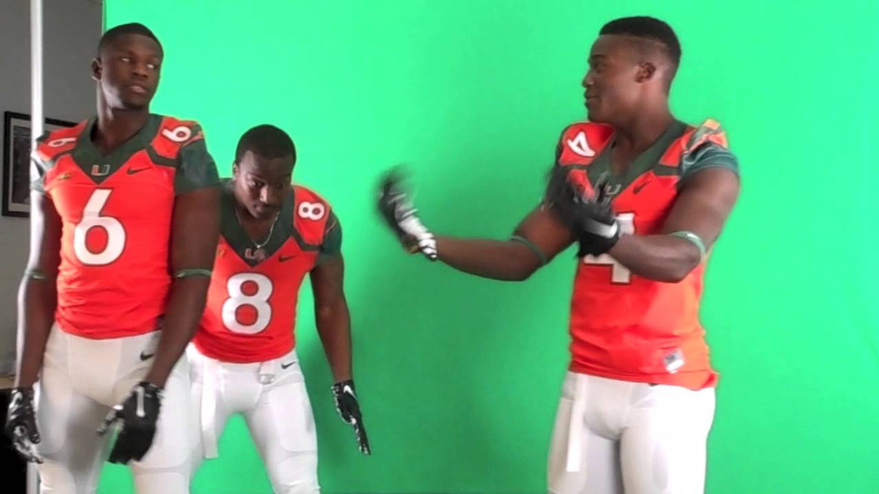 Outtakes Hurricane Football Video Day YouTube