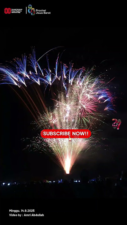 Pesta Kembang Api di Cirebon 2025 Shorts #fireworks #hanabi #Cirebon