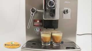 Saeco Xelsis Superautomatic Espresso Machine Review - YouTube
