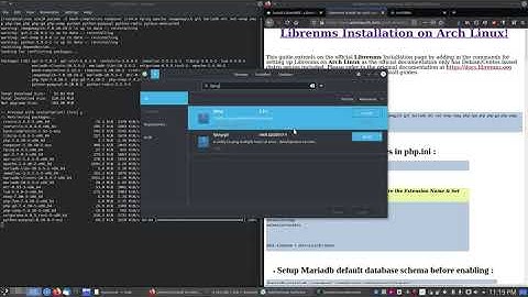 Librenms Installation on Arch Linux 2020 - Complete Installation And Setup from scratch on Arch!