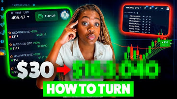 HOW TO START WITH $30 on Pocket Option? Trading Strategy for Beginners