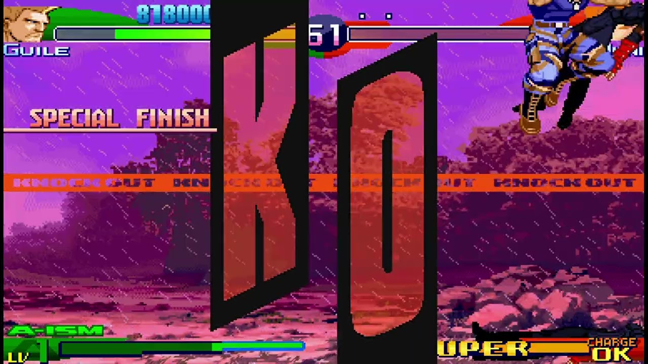 Guile VS Juli and Juni – Street Fighter Alpha 3 Max