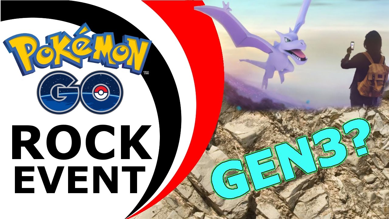 Pokemon GO-ROCK EVENT,Gen3, 10k hatch and more - Pokemon go Jamaica ...