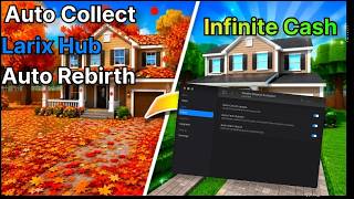 🎠 Garden Cleaner Evolution Script - Auto Collect Leaves, Auto Upgrades, Auto Rebirth Larix Hub