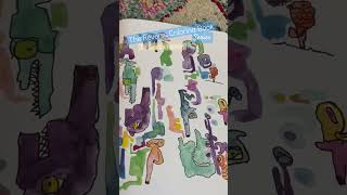 The Reverse Coloring Book (series) :)  The book has the colors, You make the lines 💛