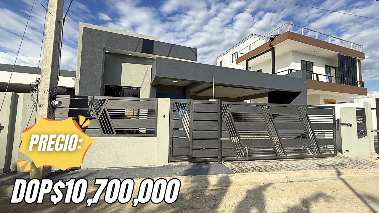 CASA ECONÓMICA EN VENTA EN SANTIAGO DE LOS CABALLEROS | Nueva 🤩