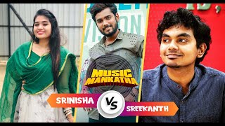 Srinisha Jeyaseelan Battles Against Sreekanth | Sam Vishal | Dj Black | Music Mankatha | Mediamasons