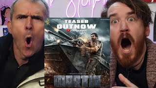 MARTIN Teaser REACTION!!!! | Dhruva Sarja | AP Arjun | Uday K Mehta