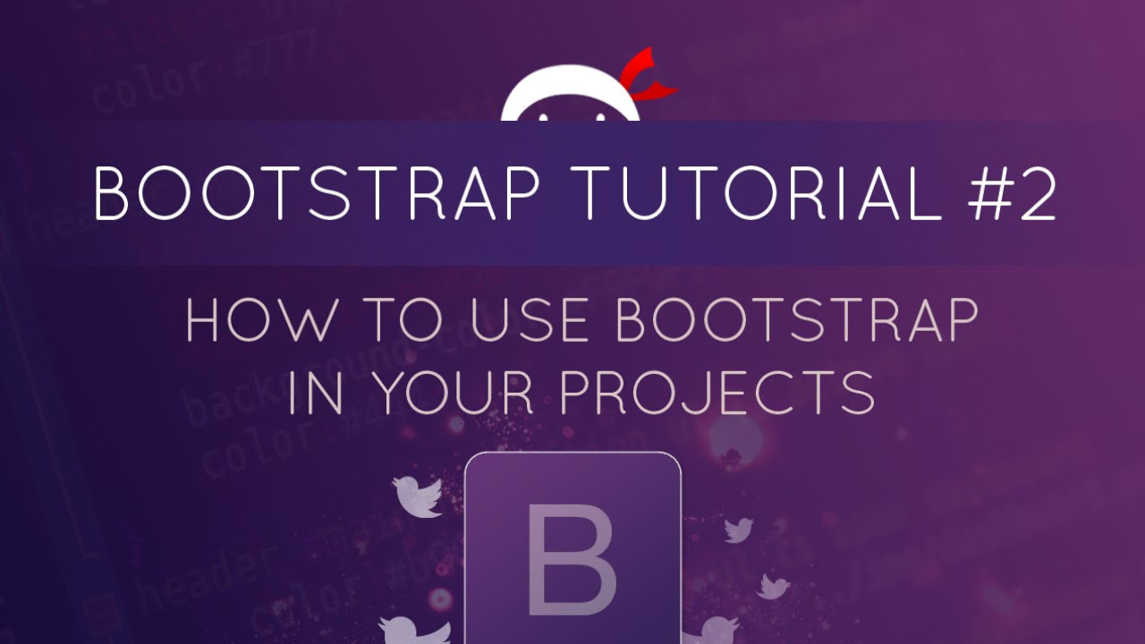 วิธีใช้ bootstrap  2022  Bootstrap Tutorial #2 - How to Use Bootstrap in Your Project