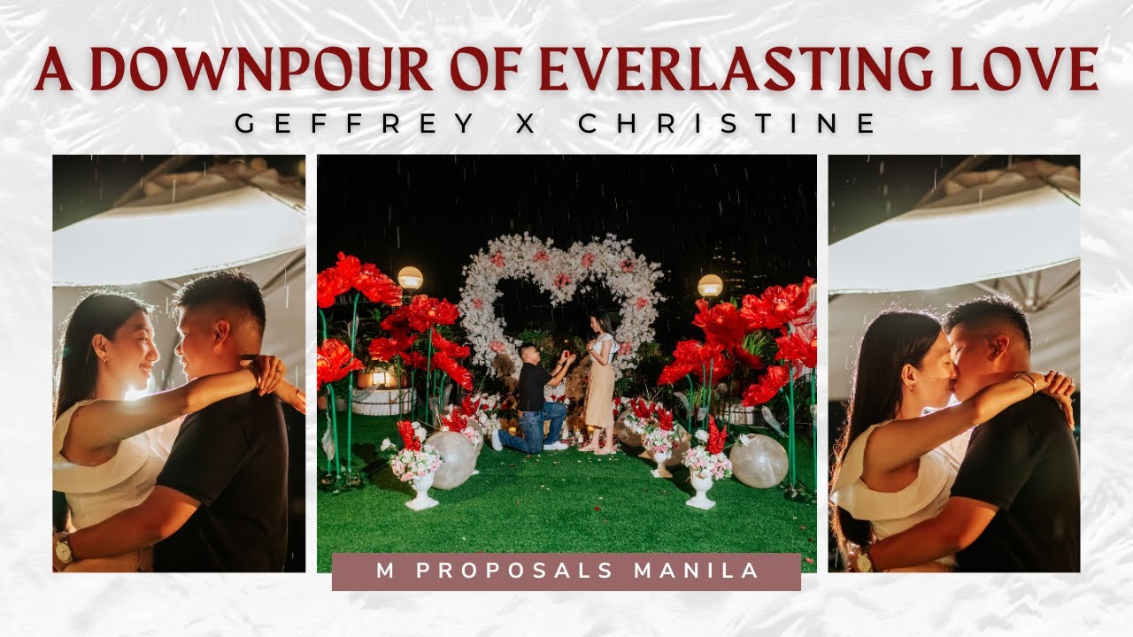 Sky Garden Proposal | Wedding Proposal | M Proposals MNL | Manila ...