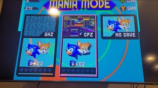 Dreamcast Sonic Mania  Vmu Save Support