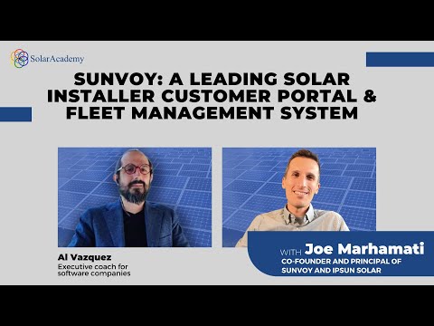 Sunvoy: A Leading Solar Installer Customer Portal & Fleet Management System