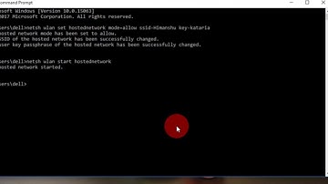 How to create your personal WiFi Hotspot through CMD