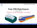 CFD-Post Session 7 | Iso Surface & Volume Rendering for 3D Flow Visualization