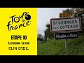 Ref:nvHJ3p89UpA Tour de france 2020 - saint-georges-des-coteaux, le clin d  il - 10e �tape
