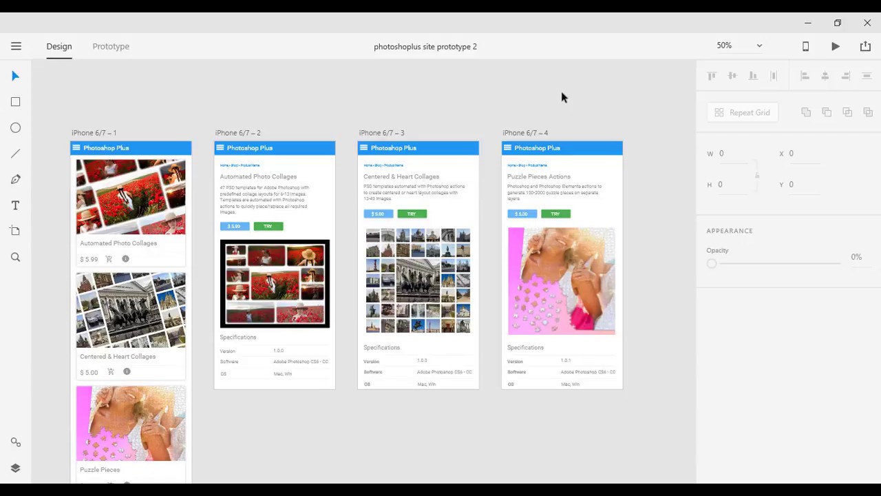 Design Specs in Adobe Xd CC YouTube