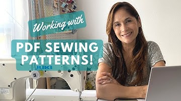 Working with PDF Sewing Patterns (purchasing, downloading, printing and assembling)