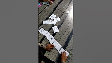 Counting backward like a pro prep-class student arrange the numbers in reverse order with ease! 👏✨