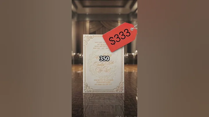 Couple Charges Guests $333 for Wedding—Only 60 Show Up! 😱 #nyc #couple #wedding #couples #aivideos