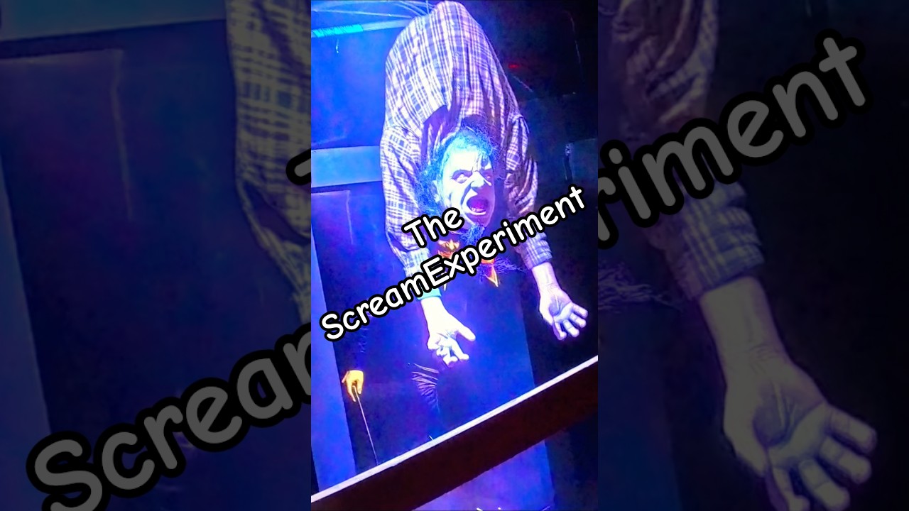 If you don't SCREAM! They will come after you #darkzone #halloween #hauntedhouse
