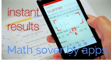 Solve your difficult mathematics questions in second.