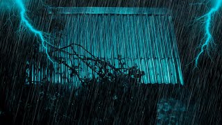 Fall Asleep with Torrential Rain and Thunder Rumbling Sounds on Metal Tin Roof at Night Forest by Healer Rain 116 views 9 days ago 2 hours, 10 minutes