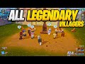 First All LEGENDARY Villager Village In Lego Fortnite? (How To Find All Legendary Villagers)