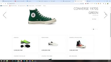 Source Code web bán giày bàng ASP.NET MVC & SQL SERVER