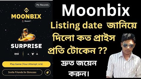 Moonbix Airdrop New Update | Moonbox Airdrop Listing Date | Binance Moonbix bot