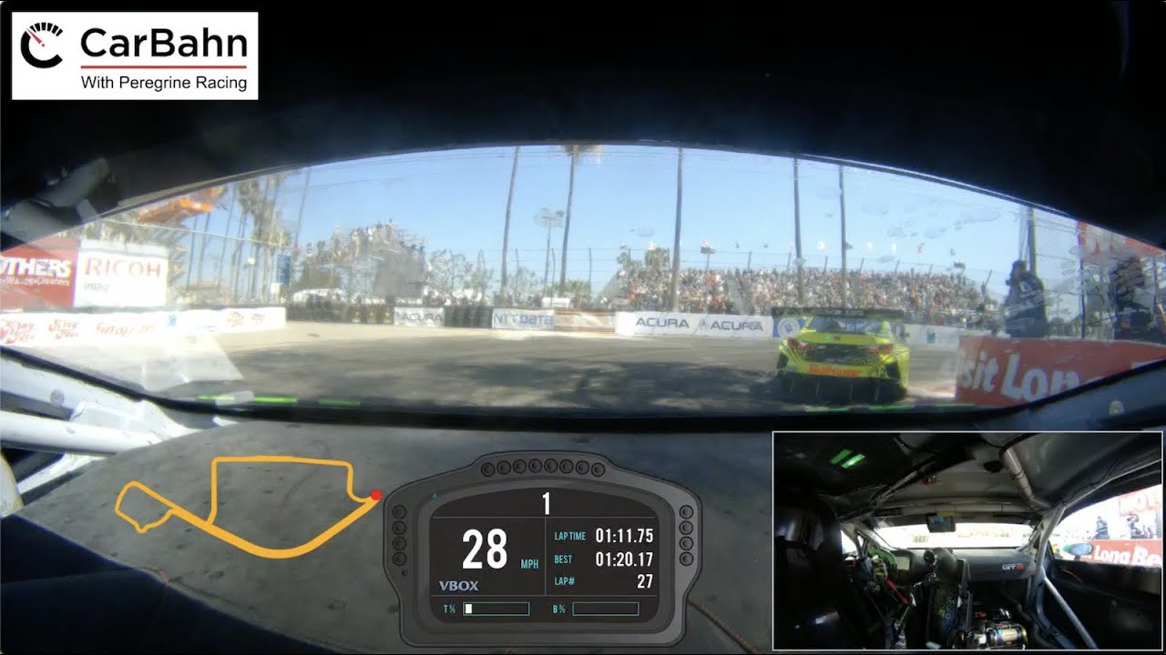 Long Beach GP 2022 Onboard | IMSA GTD | Robert Megennis