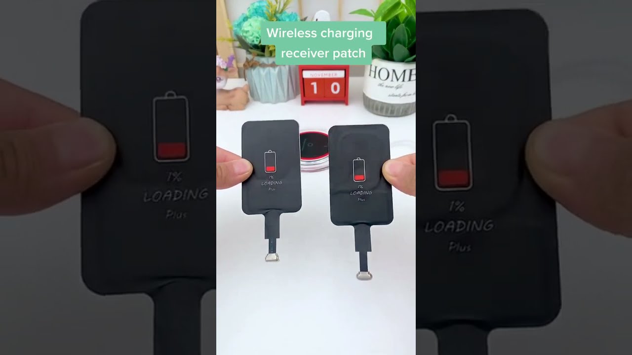 무선충전할 수 있는 수신기 (구매링크는 고정댓글 확인 👉)