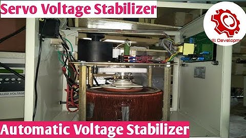 Servo voltage stabilizer And Automatic voltage stabilizer Working | Skill Development
