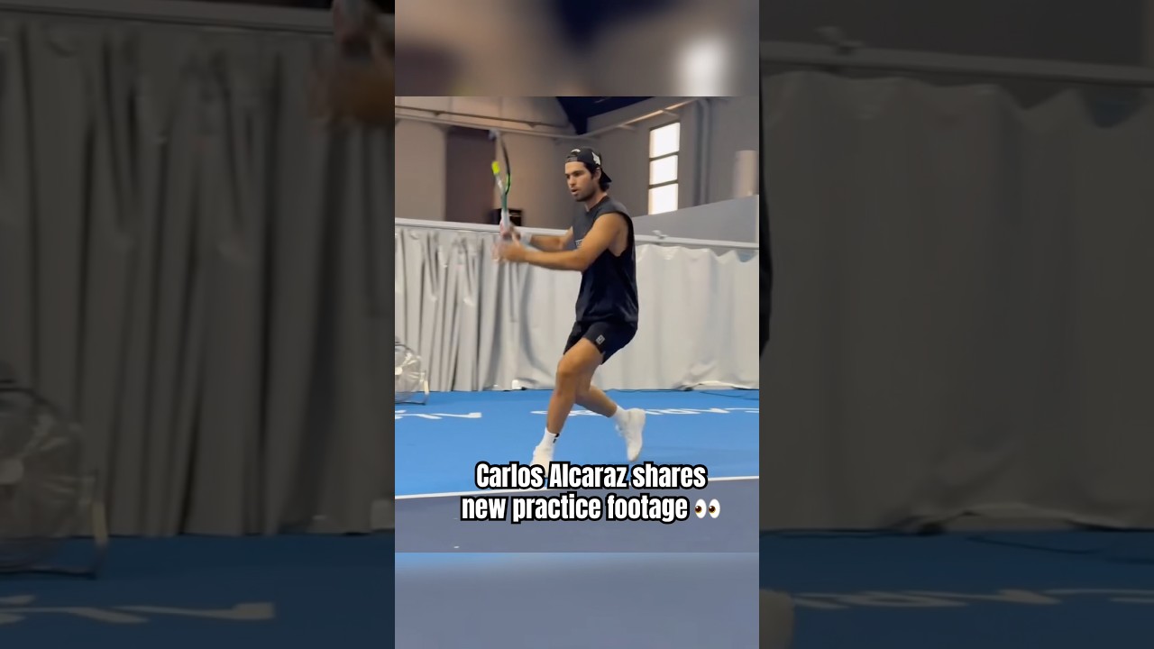 Alcaraz’s recovery journey going strong. When will he return? 🎾😎 #tennis #tennisplayer