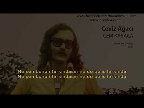 TURKCE KARAOKE CEVIZ AGACI CEM KARACA