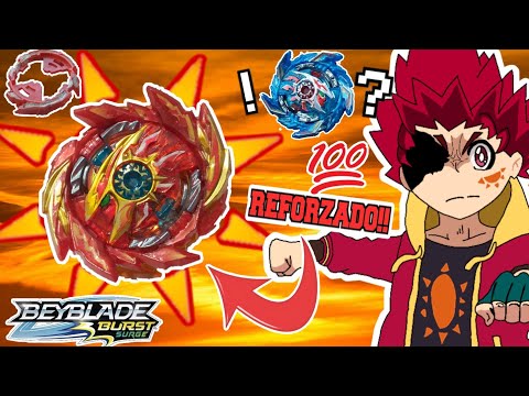 COMO REFORZAR A SUPER HYPERION FAKE!!! (MQ) | BEYBLADE BURST SPARKING